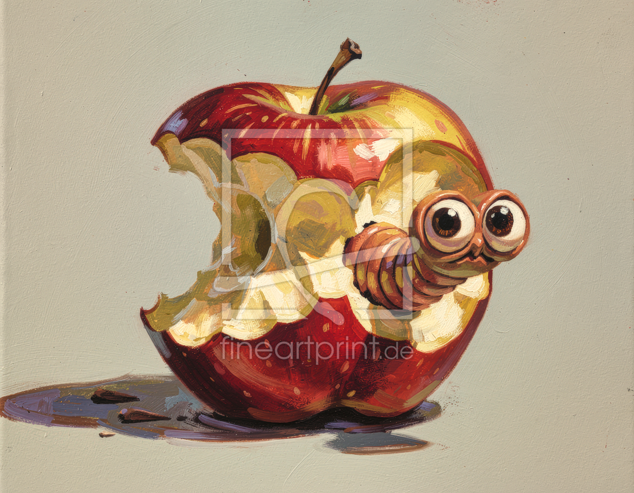 Bild-Nr.: 12946072 Hier ist ein Wurm drin KI erstellt von XYRIUS