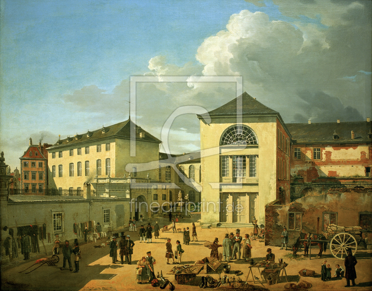 Bild-Nr.: 30000056 Düsseldorf, Kunstakademie /Gem.Achenbach erstellt von Achenbach, Andreas