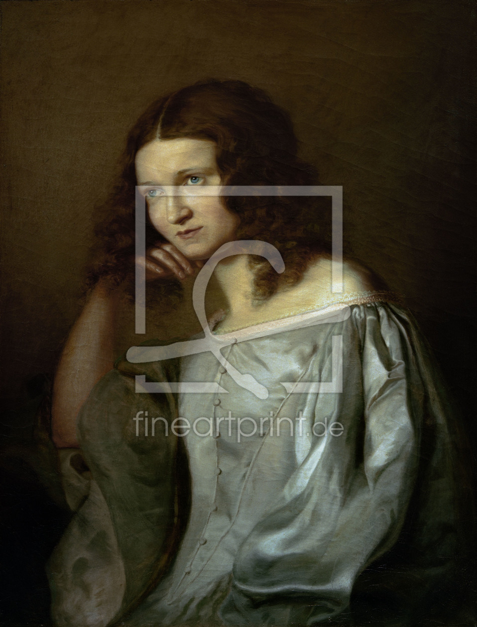 Bild-Nr.: 30000102 A.Feuerbach, Portrait of his Sister erstellt von Feuerbach, Anselm
