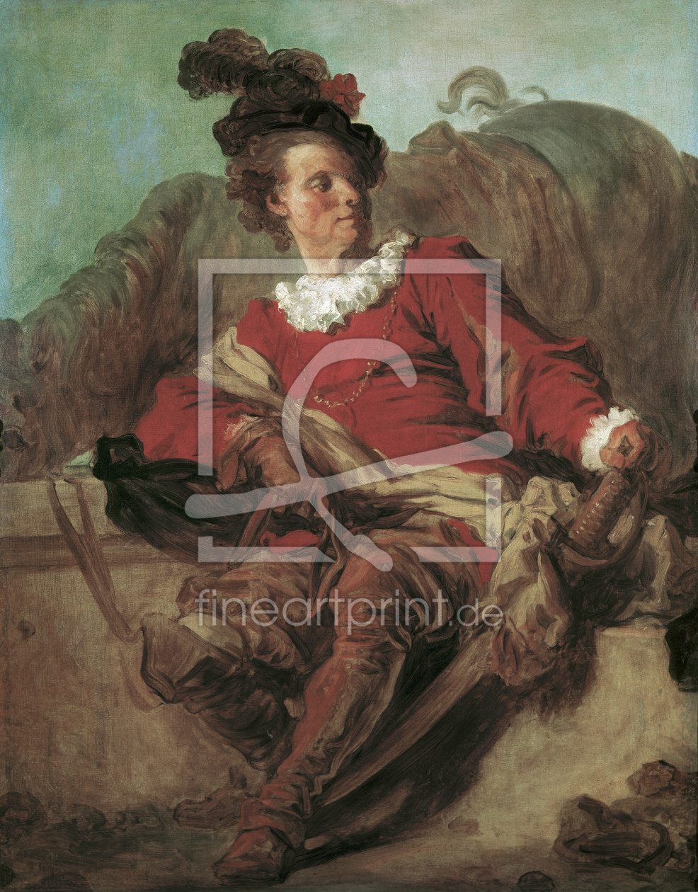 Bild-Nr.: 30000202 Richard de Saint-Non / Painting / 1769 erstellt von Fragonard, Jean-Honoré