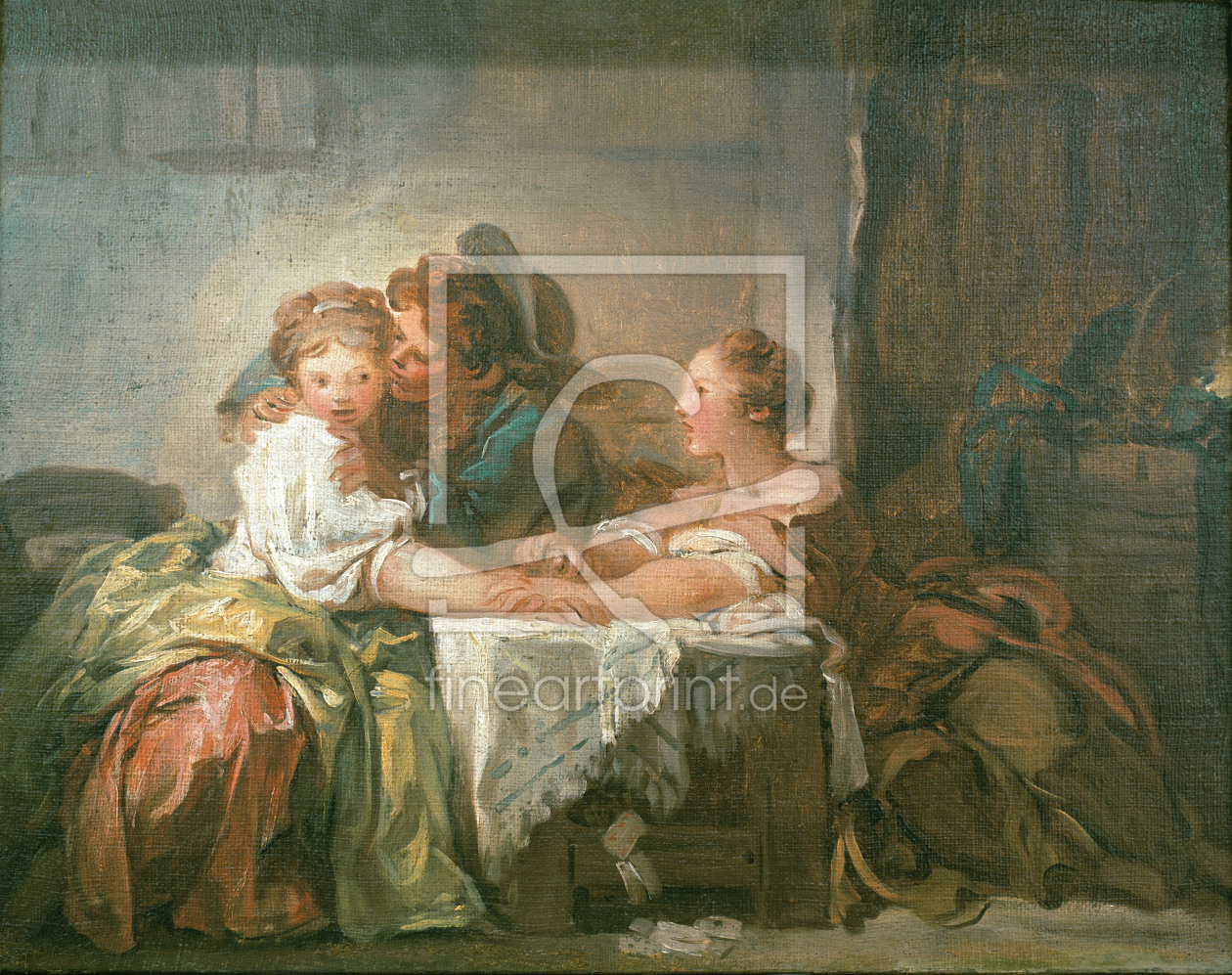 Bild-Nr.: 30000224 Fragonard / The Lost Forfeit / c.1764 erstellt von Fragonard, Jean-Honoré