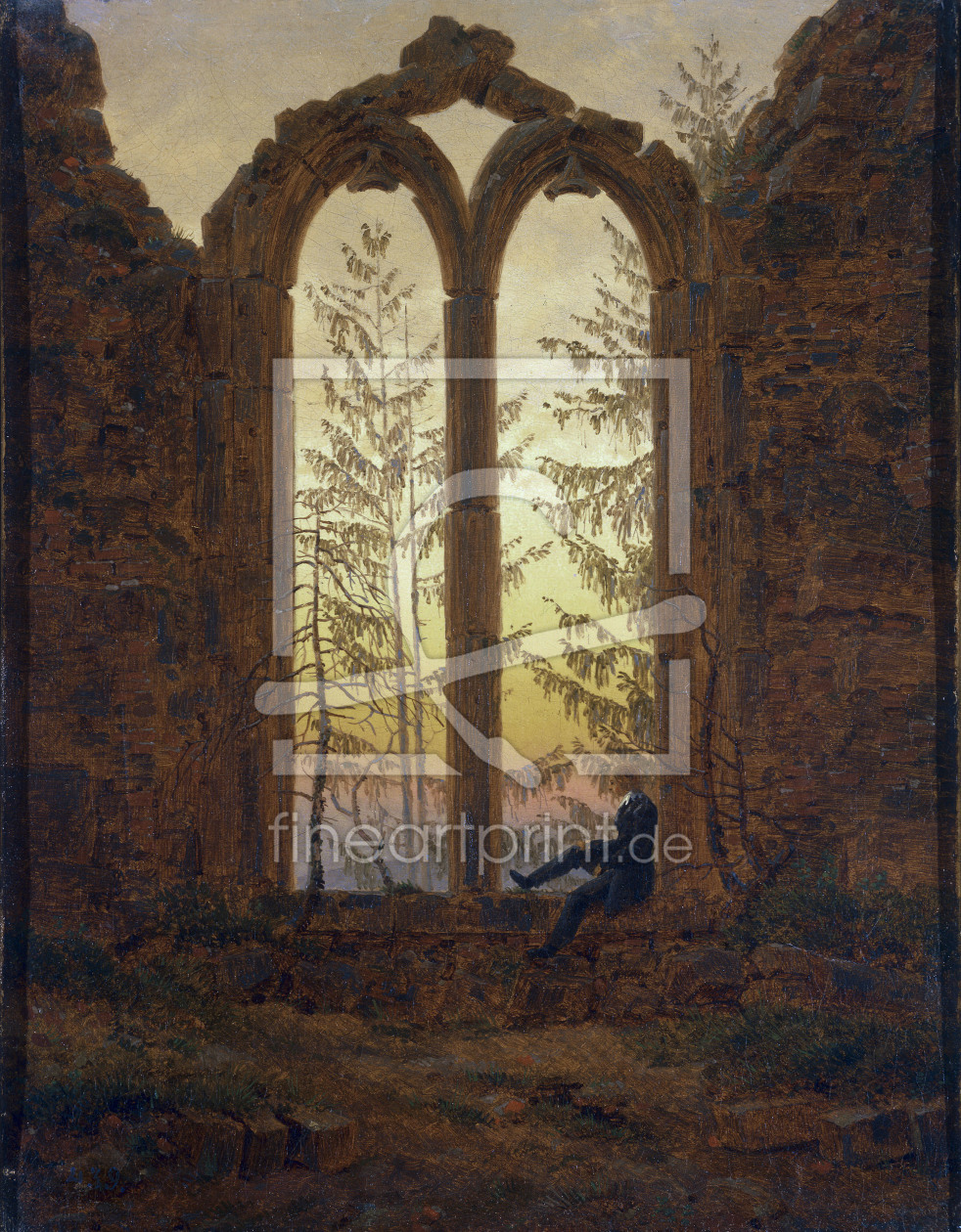 Bild-Nr.: 30000280 C.D.Friedrich, The Dreamer erstellt von Friedrich, Caspar David