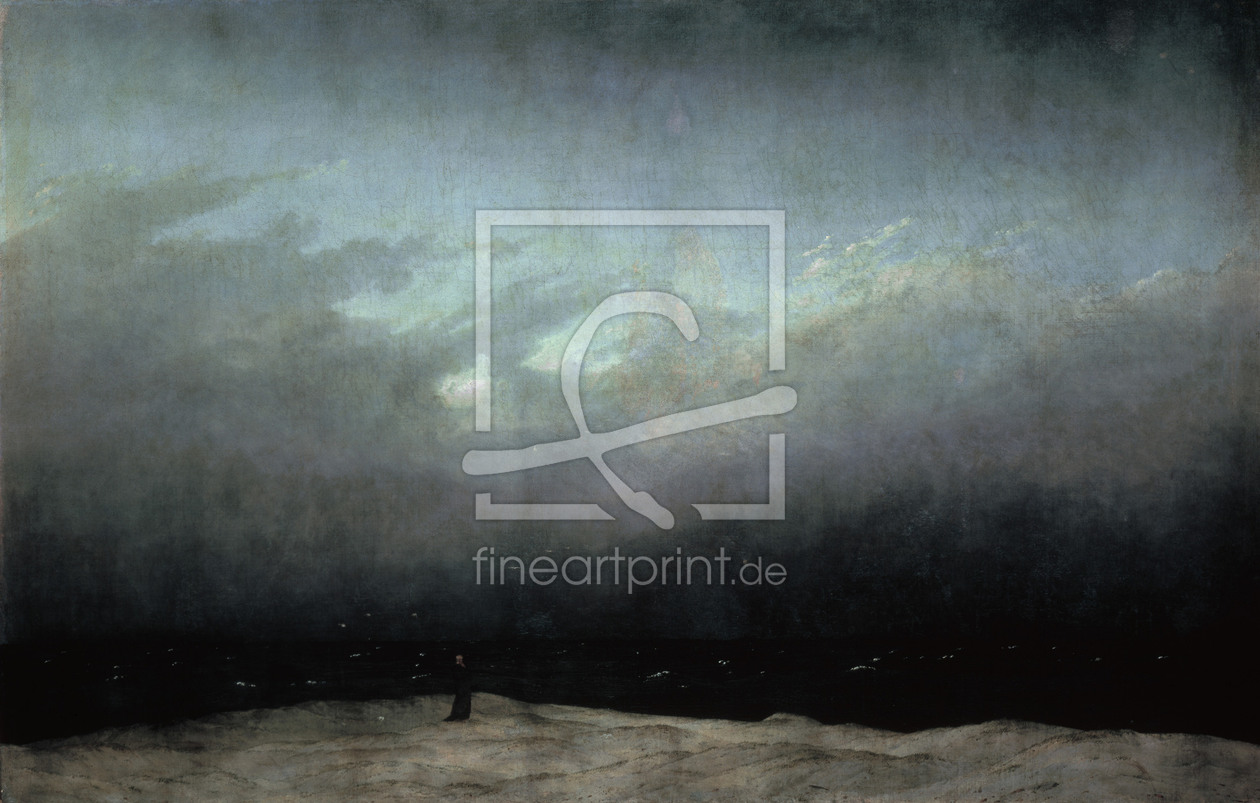 Bild-Nr.: 30000282 C.D.Friedrich / Monk by the Sea / 1808 erstellt von Friedrich, Caspar David