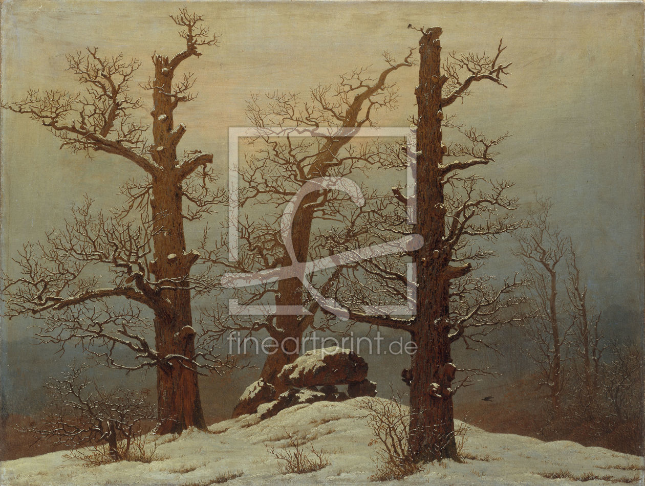 Bild-Nr.: 30000298 Friedrich/Megalithic grave i.snow/c.1807 erstellt von Friedrich, Caspar David
