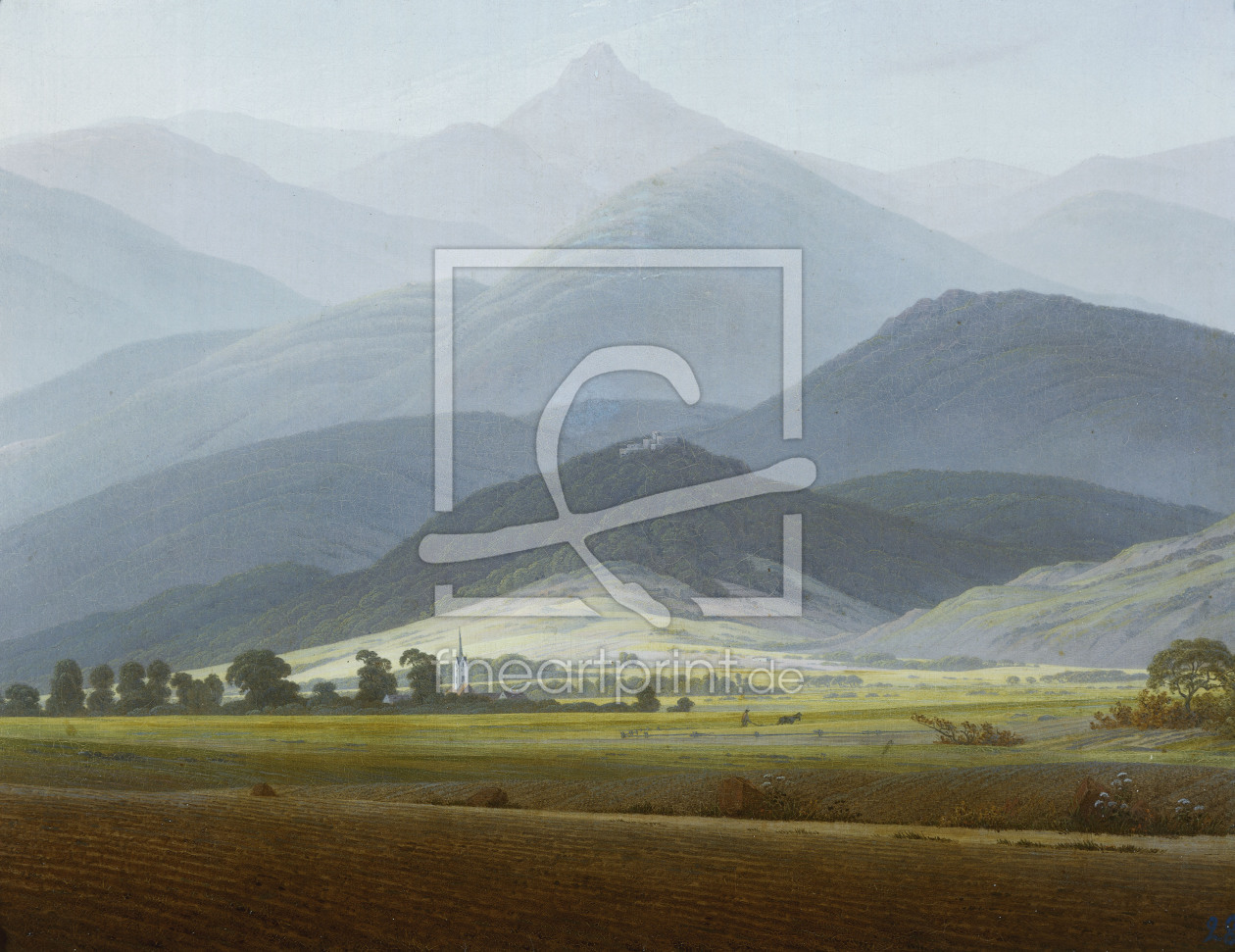 Bild-Nr.: 30000398 Friedrich/ Sudeten Mountains / 1810 erstellt von Friedrich, Caspar David