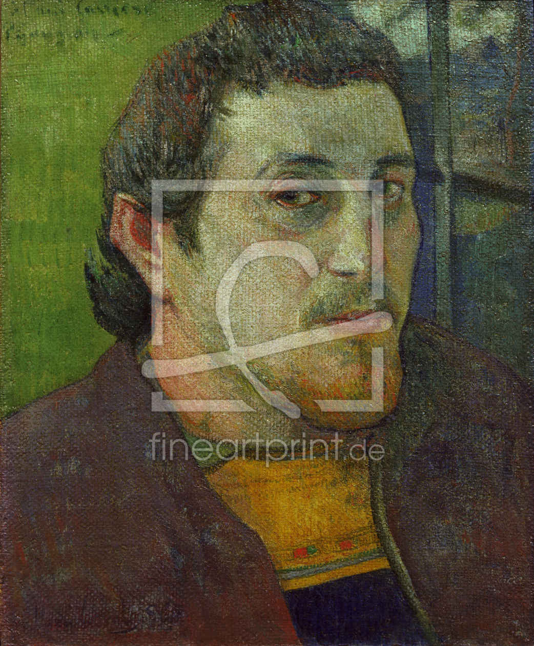 Bild-Nr.: 30000506 Paul Gauguin / Selbstbildnis 1888 erstellt von Gauguin, Paul