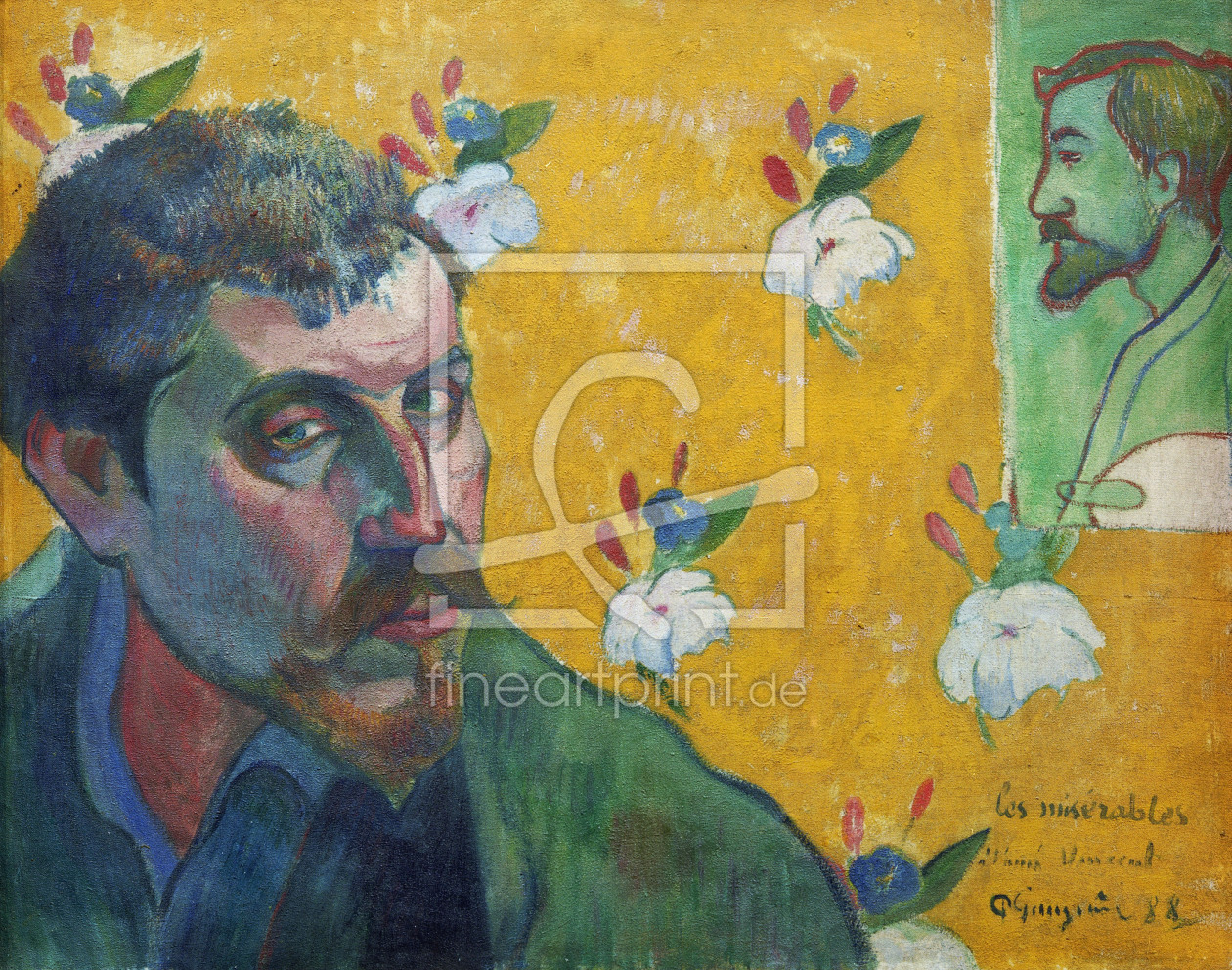 Bild-Nr.: 30000508 Paul Gauguin / Self-portrait 1888 erstellt von Gauguin, Paul