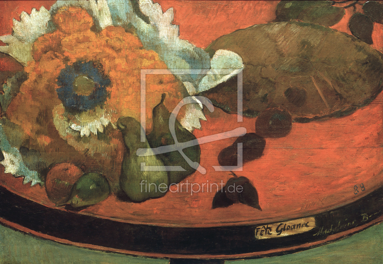 Bild-Nr.: 30000520 Gauguin / Still Life Fete Gloanec / 1888 erstellt von Gauguin, Paul