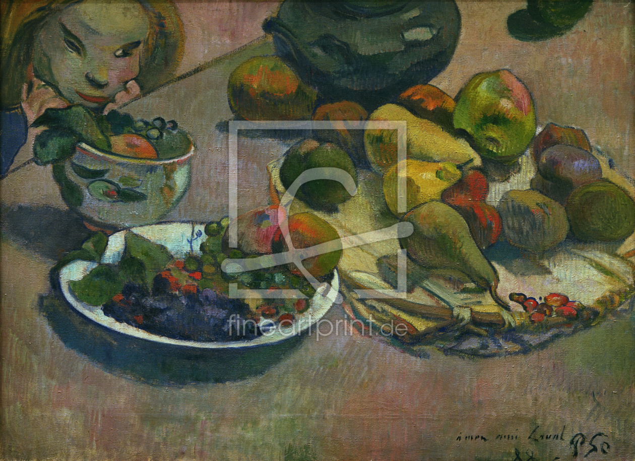 Bild-Nr.: 30000522 Gauguin / Still-life with fruit / 1888 erstellt von Gauguin, Paul