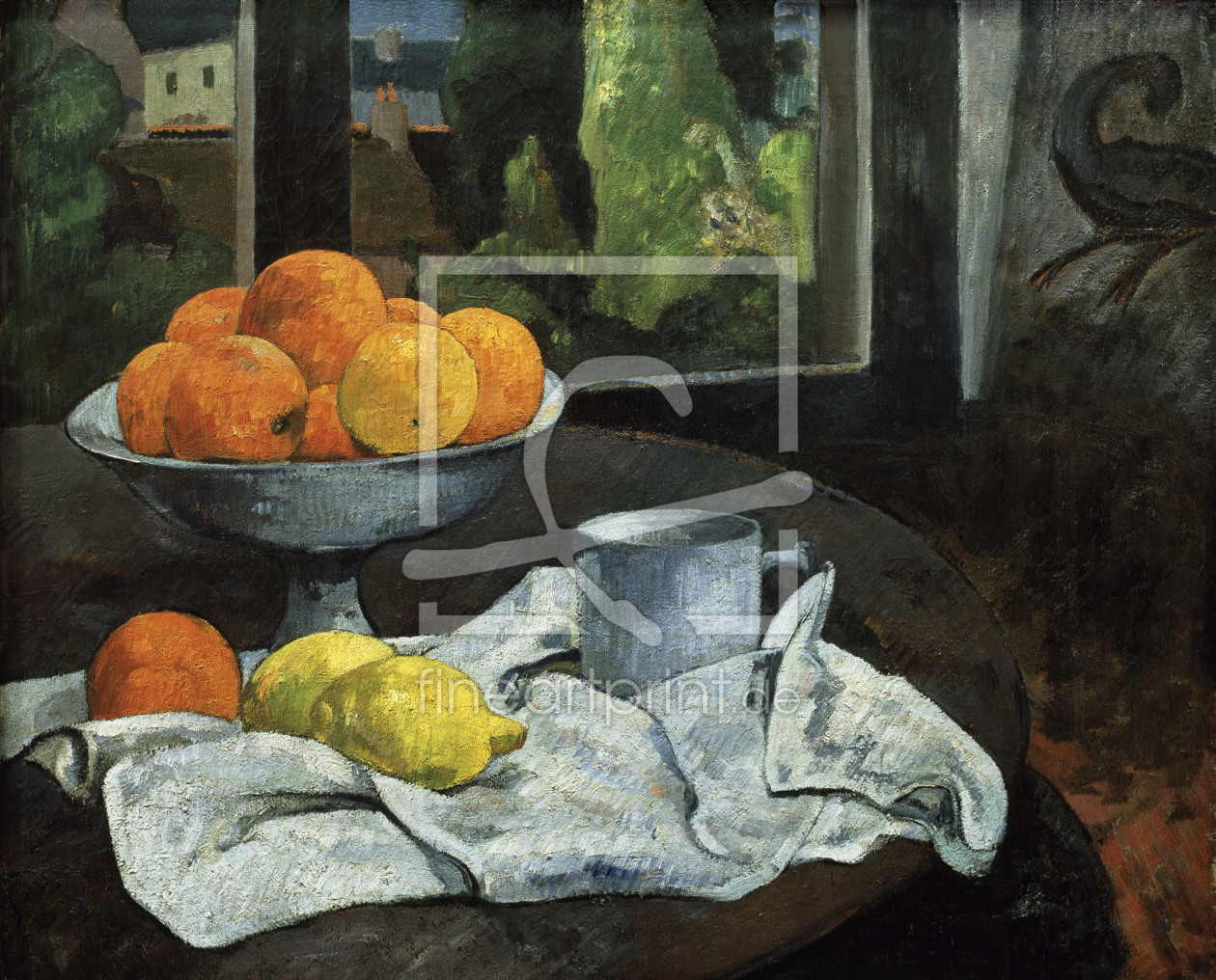 Bild-Nr.: 30000530 Gauguin/Oranges et citrons avec vue/1890 erstellt von Gauguin, Paul