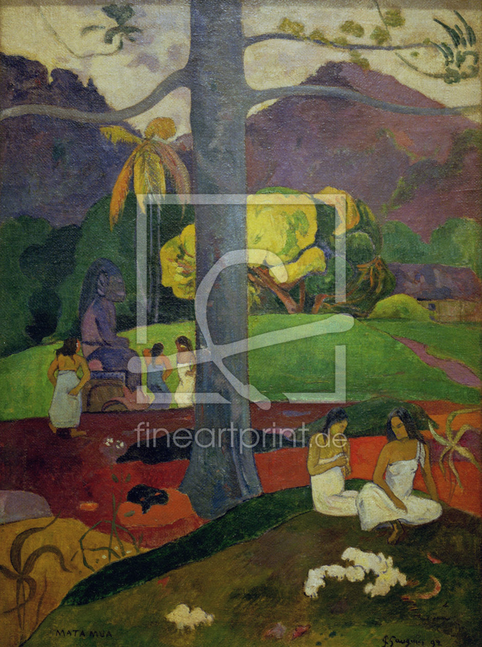 Bild-Nr.: 30000614 P.Gauguin, Matamua erstellt von Gauguin, Paul