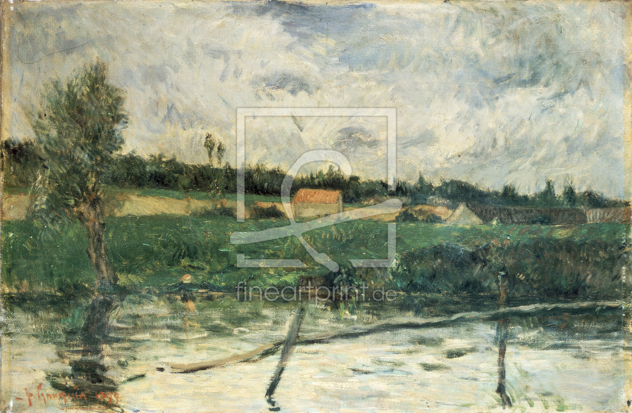 Bild-Nr.: 30000646 Gauguin, Landschaft in der Bretagne/1879 erstellt von Gauguin, Paul