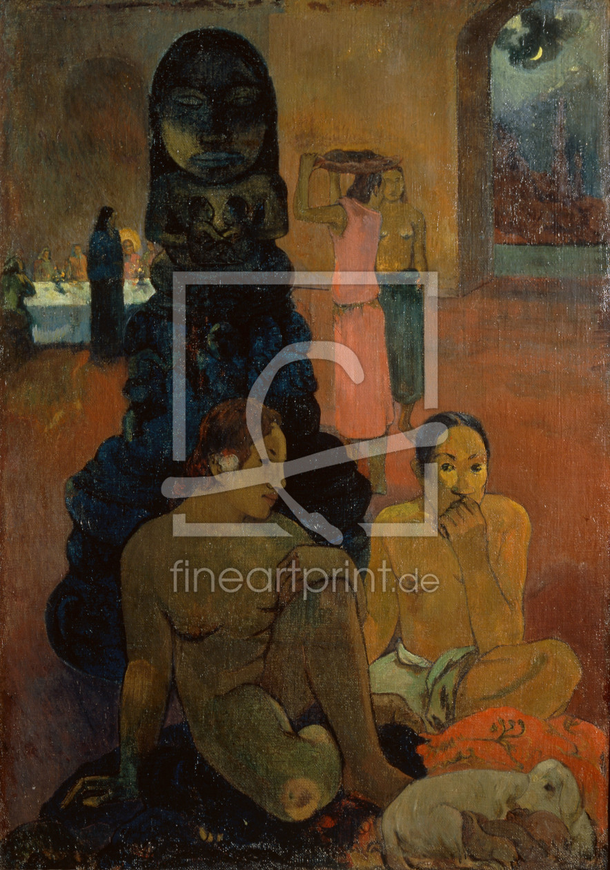 Bild-Nr.: 30000660 P.Gauguin / The Great Buddha / 1899 erstellt von Gauguin, Paul