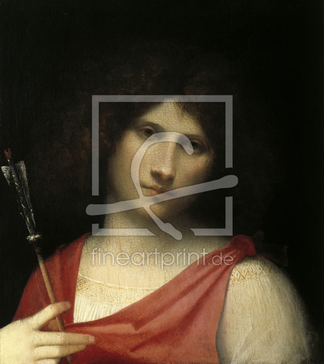 Bild-Nr.: 30000730 Giorgione, Youth with Arrow c.1508/10 erstellt von Giorgione (Giorgio da Castelfranco | Barbarelli)