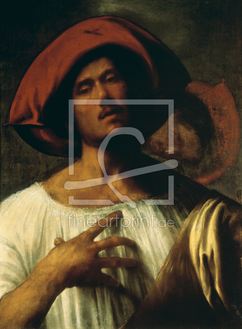 Bild-Nr.: 30000736 Follower of Giorgione / Singer erstellt von Giorgione (Giorgio da Castelfranco | Barbarelli)