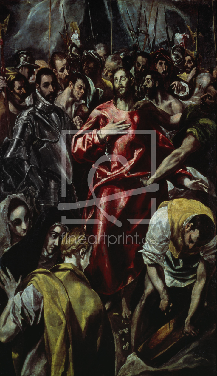 Bild-Nr.: 30000830 El Greco / Disrobing of Christ erstellt von Greco, El (Domenikos Theotokopoulos)