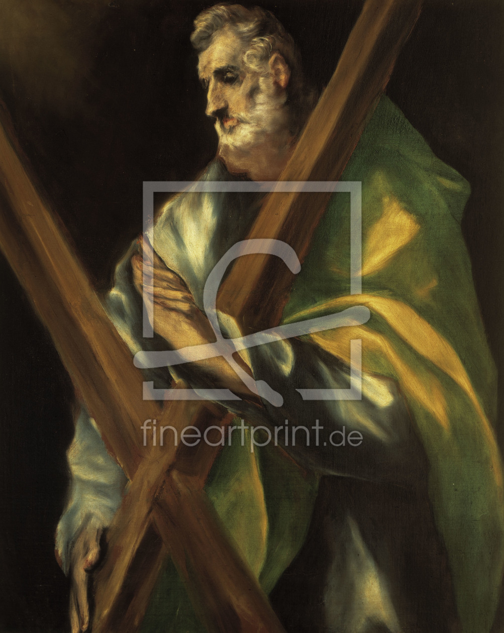 Bild-Nr.: 30000852 El Greco / St. Andrew / c. 1910/14 erstellt von Greco, El (Domenikos Theotokopoulos)