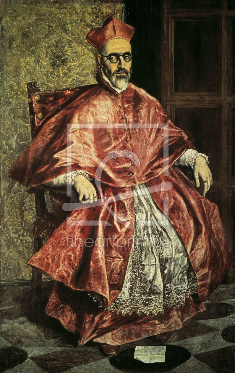 Bild-Nr.: 30000886 El Greco/Grand Inquisitioner de Guevara erstellt von Greco, El (Domenikos Theotokopoulos)