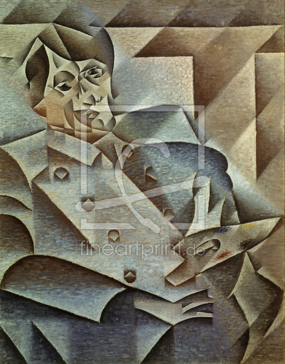 Bild-Nr.: 30000890 Pablo Picasso / Gemälde von J.Gris, 1912 erstellt von Gris, Juan