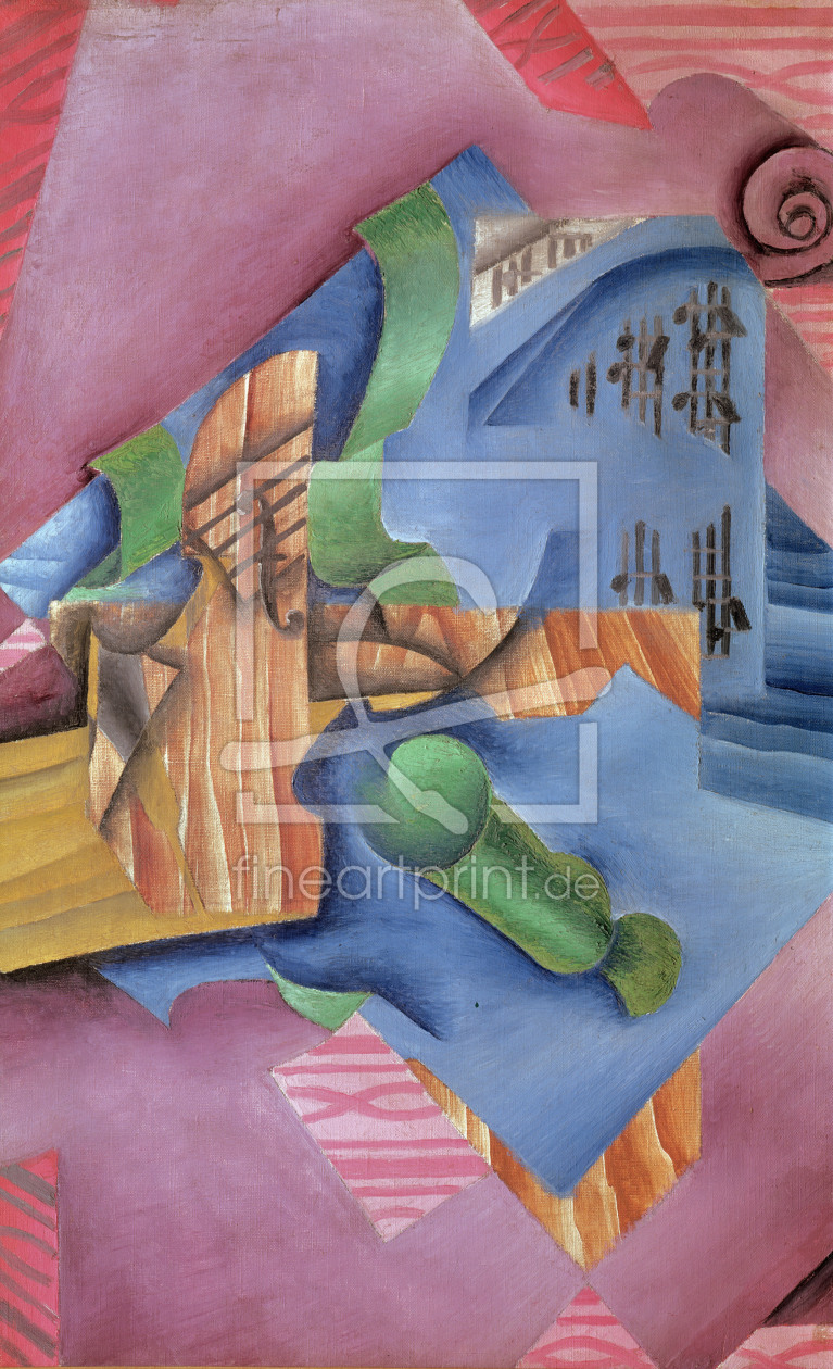 Bild-Nr.: 30000896 Juan Gris, Stillleben mit Gitarre, 1913 erstellt von Gris, Juan