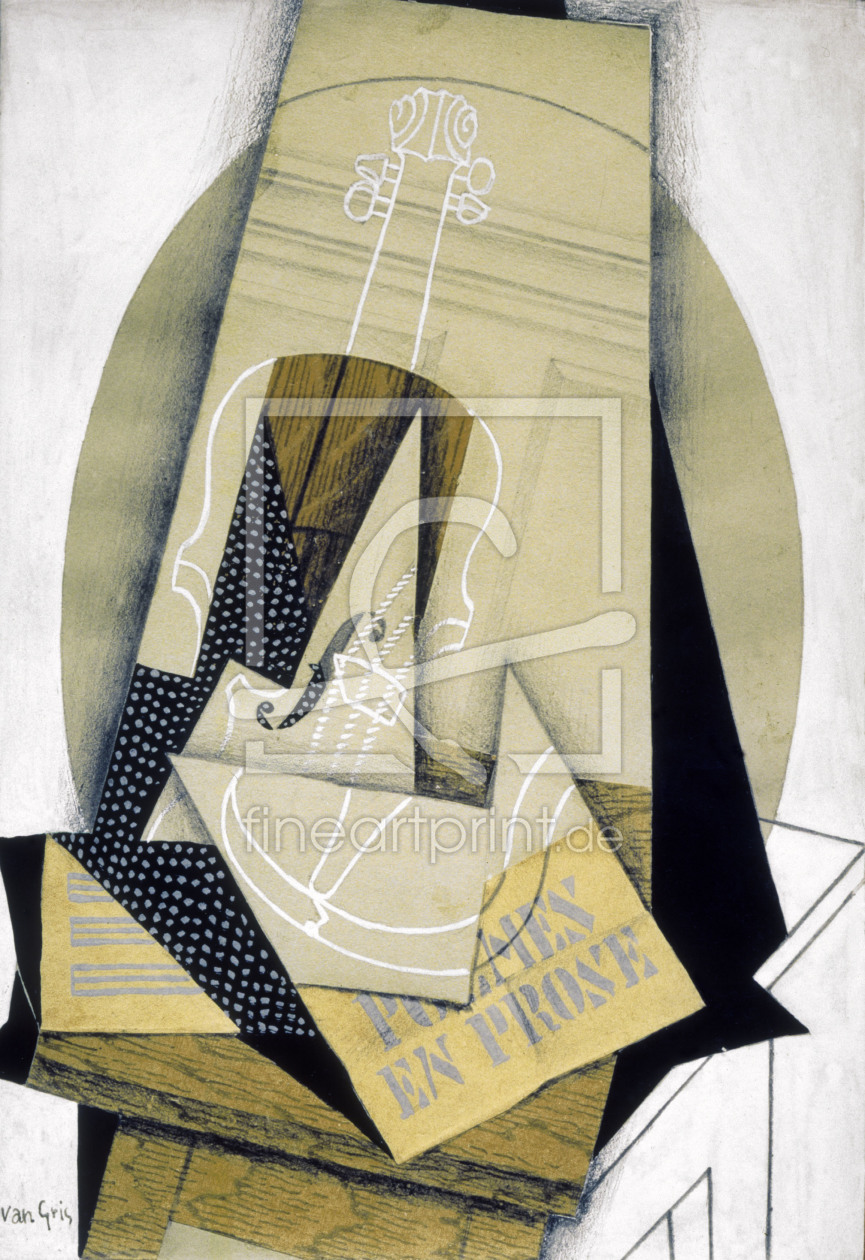 Bild-Nr.: 30000910 J.Gris / Composition with Violine / 1915 erstellt von Gris, Juan