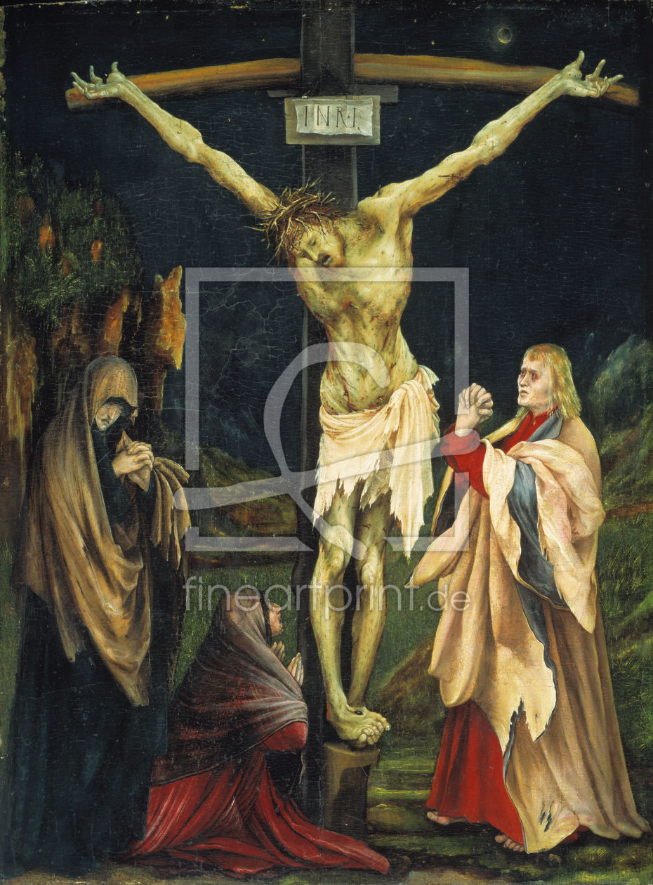 Bild-Nr.: 30000944 Small Crucifixion / Grünewald/ c.1519/20 erstellt von Grünewald, Mathis Gothart