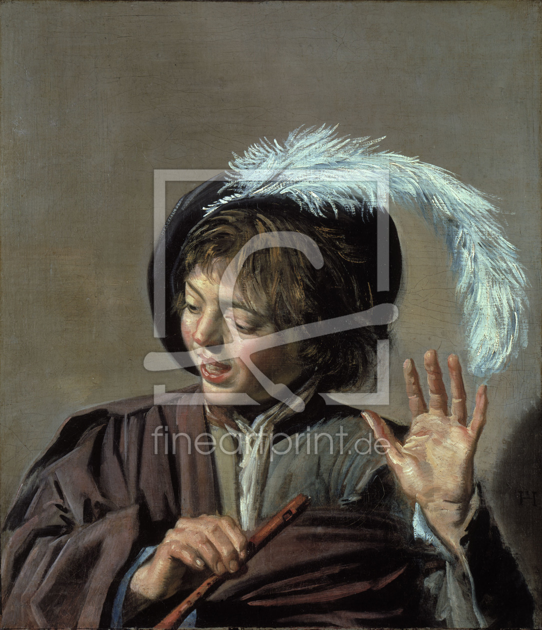 Bild-Nr.: 30001014 Frans Hals / Singing Boy / c. 1623/25 erstellt von Hals, Frans