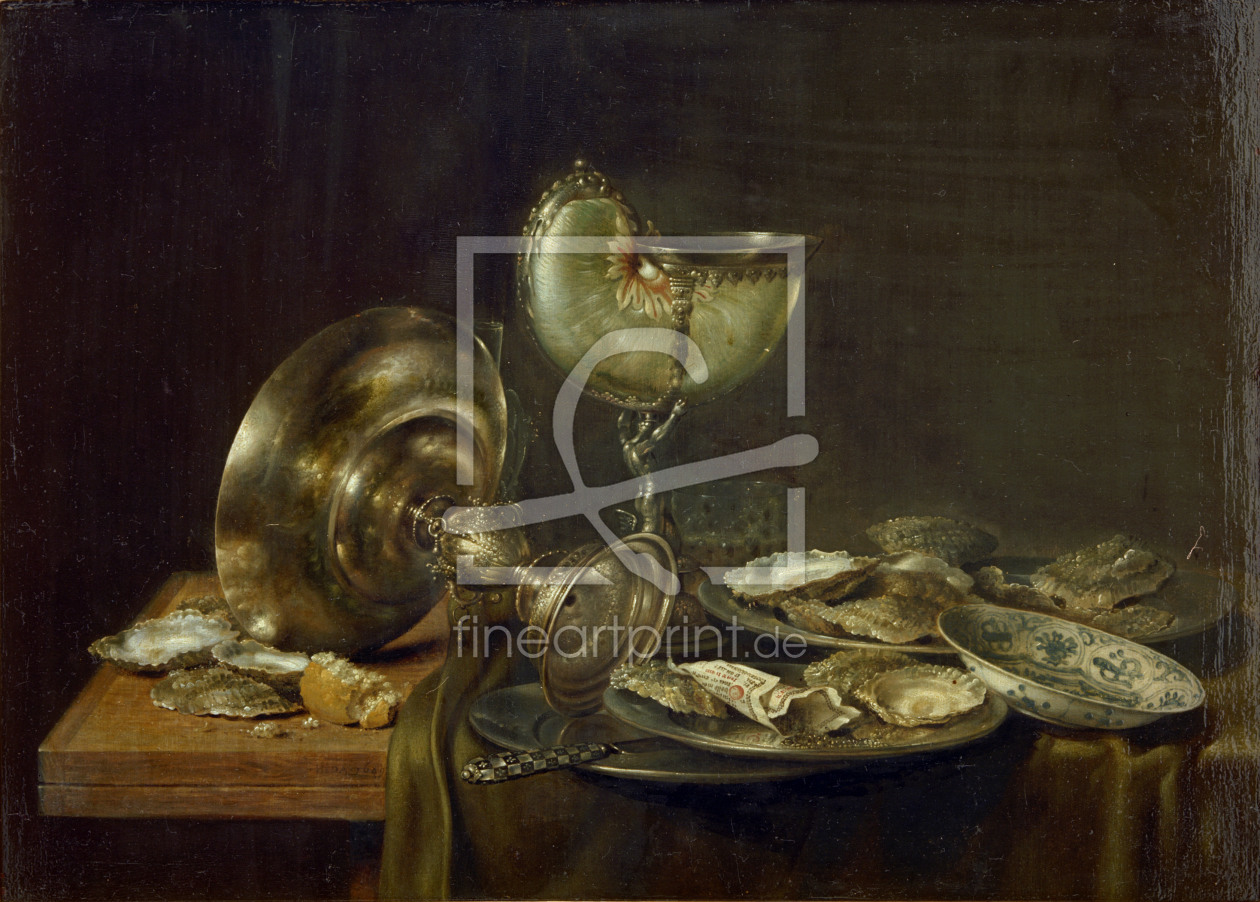 Bild-Nr.: 30001026 Heda /Still-life with Nautilus Cup /1649 erstellt von Heda, Willem Claesz