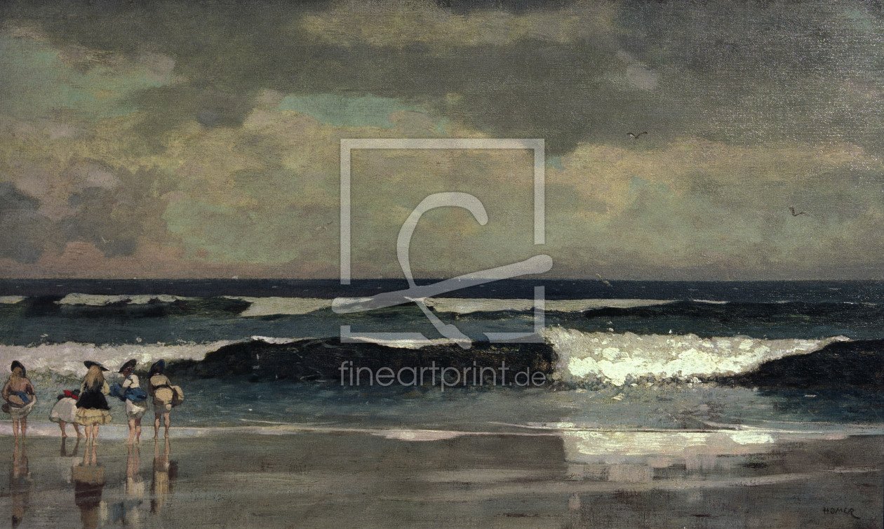 Bild-Nr.: 30001048 Winslow, Homer / On the beach / 1869 erstellt von Homer, Winslow