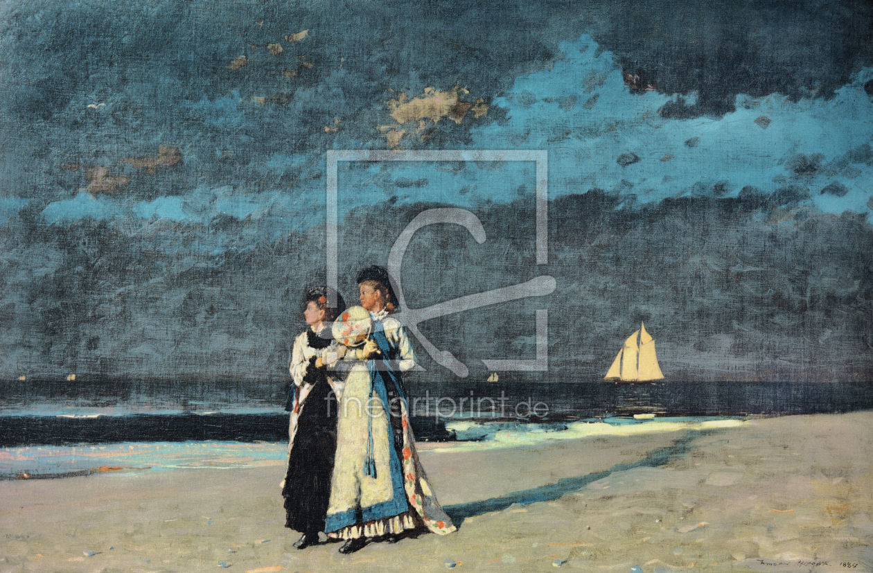 Bild-Nr.: 30001050 Winslow Homer / Promenade on the Beach erstellt von Homer, Winslow