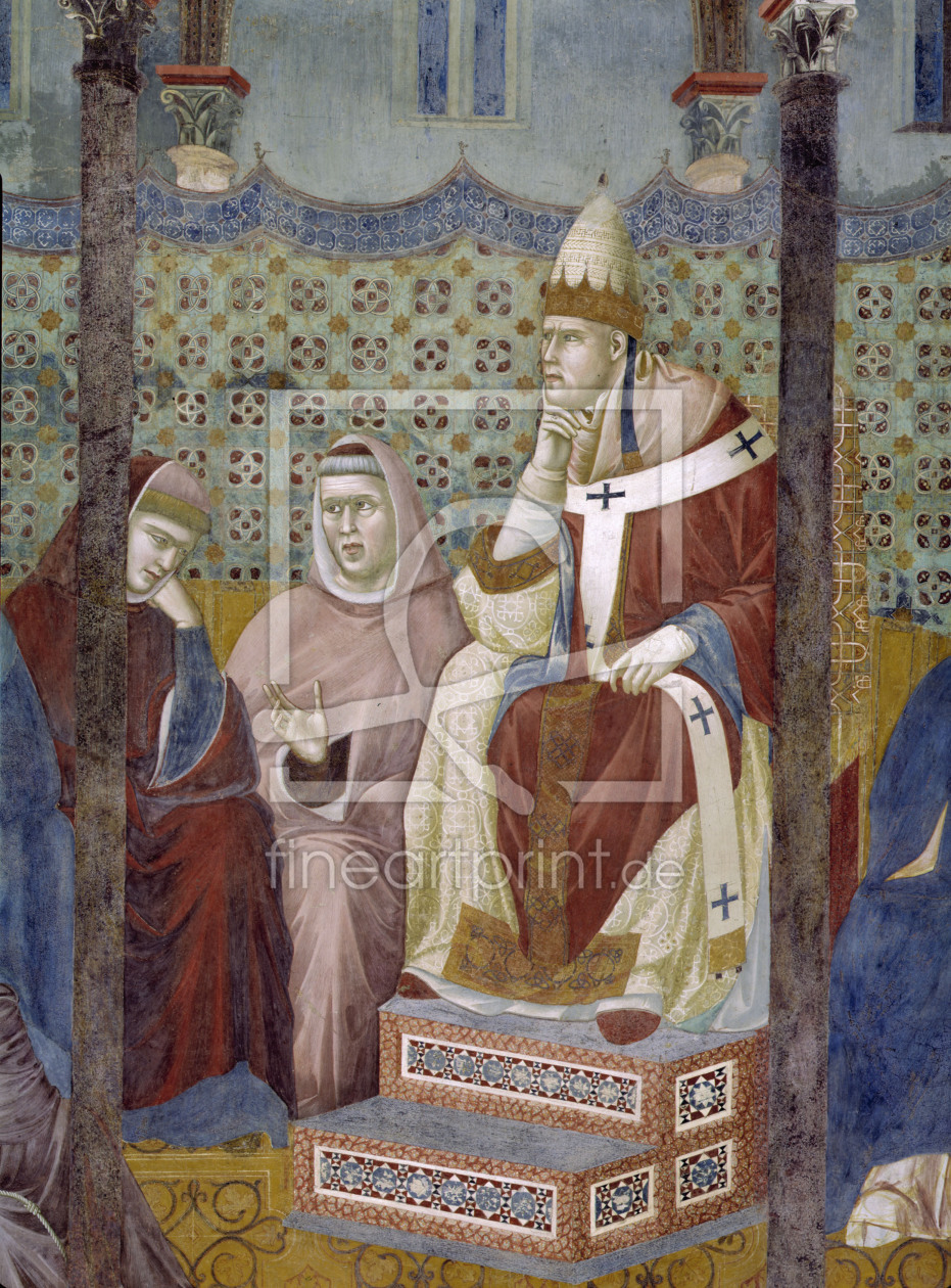 Bild-Nr.: 30001058 Pope Honorius III / Giotto / c.1295/1300 erstellt von Giotto di Bondone