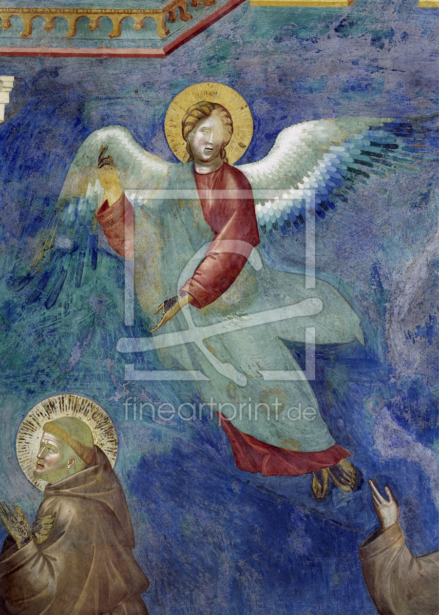 Bild-Nr.: 30001072 Giotto di Bondone/Vision of the Throne erstellt von Giotto di Bondone