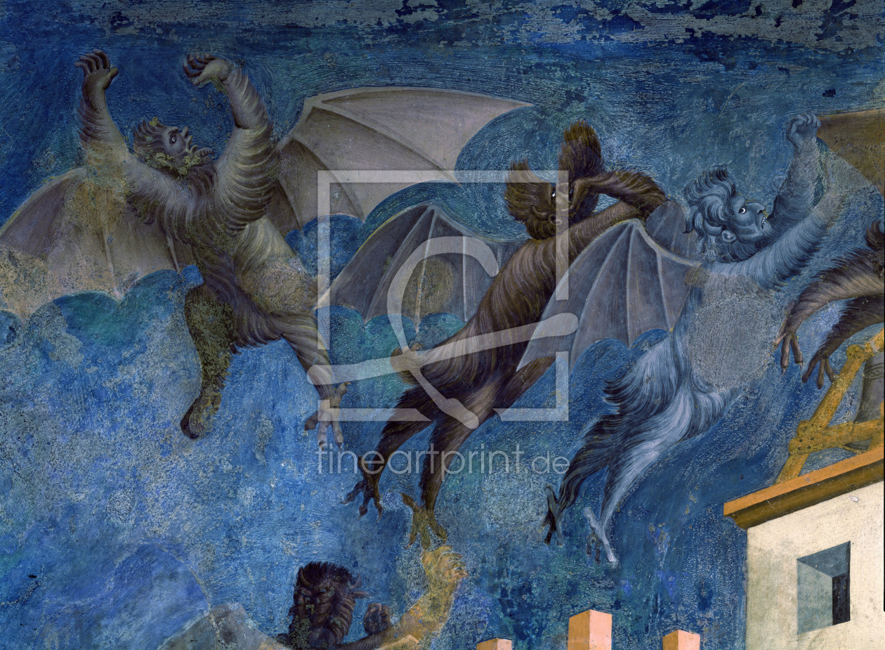 Bild-Nr.: 30001078 Giotto / Demons / Fresco / c.1295/1300 erstellt von Giotto di Bondone
