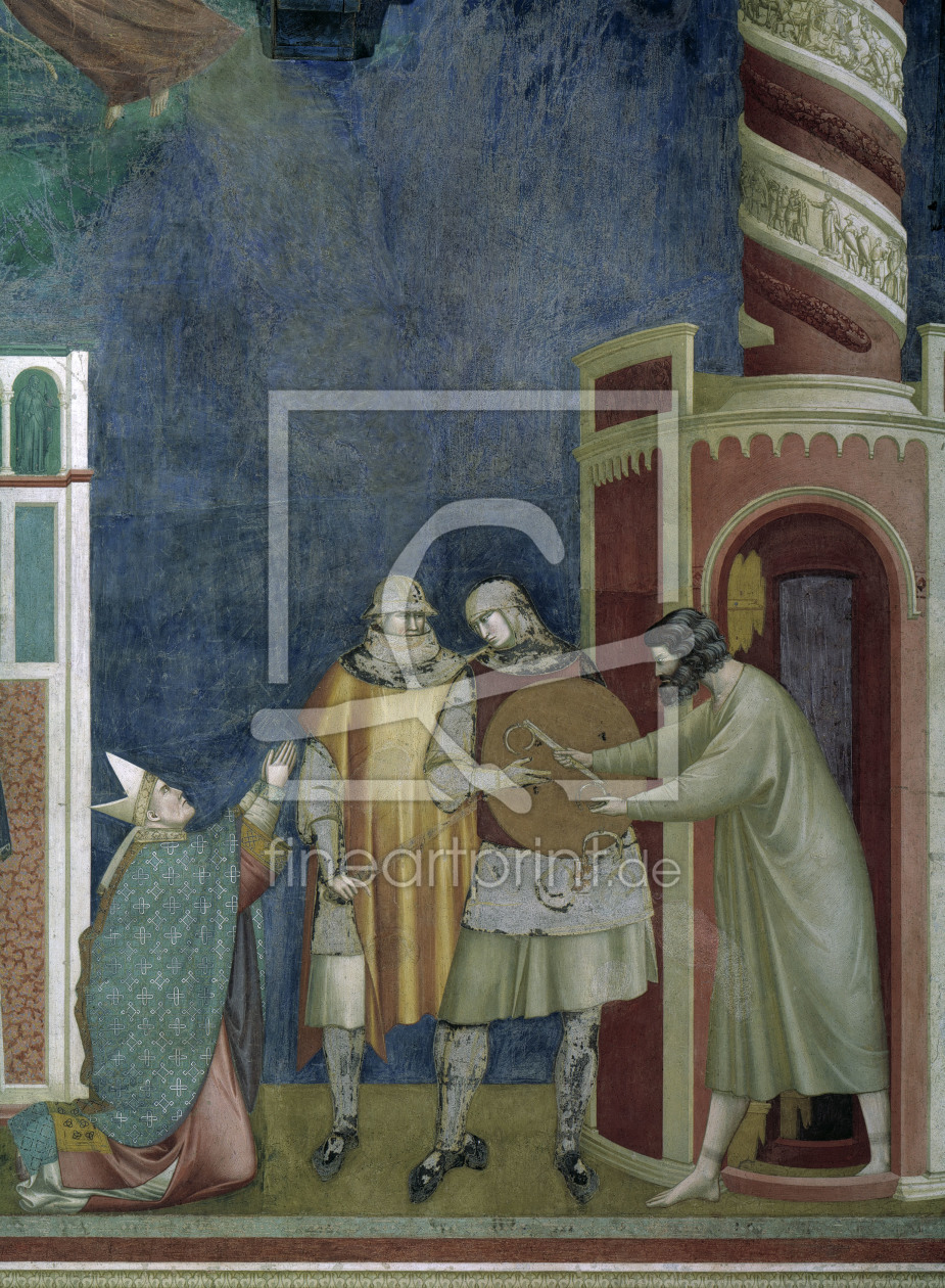 Bild-Nr.: 30001104 Giotto / Liberation of heretic Peter erstellt von Giotto di Bondone