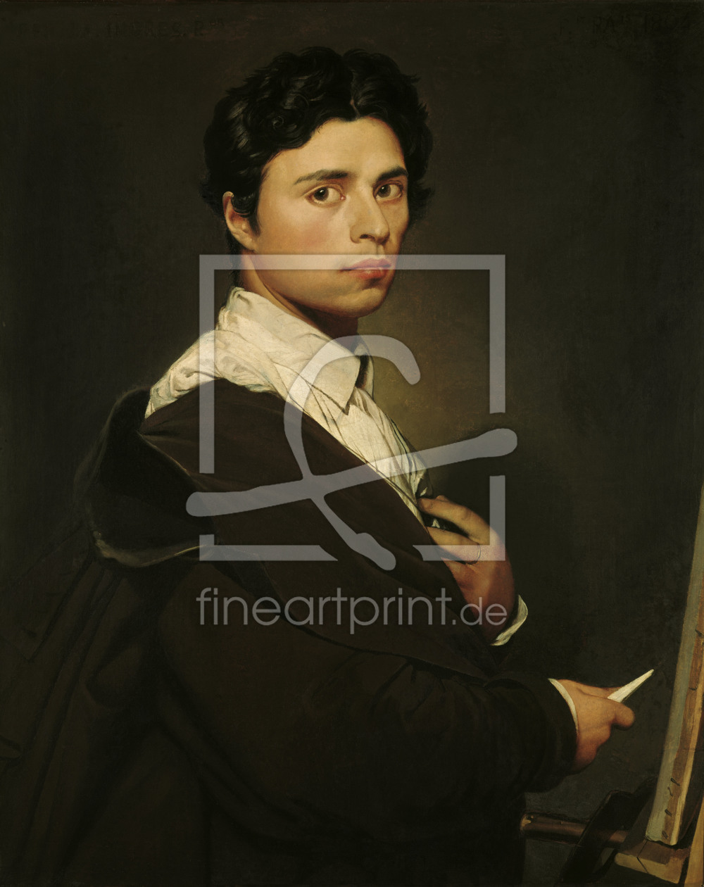 Bild-Nr.: 30001126 Ingres / Self-portrait / 1804 erstellt von Ingres, Jean-Auguste-Dominique