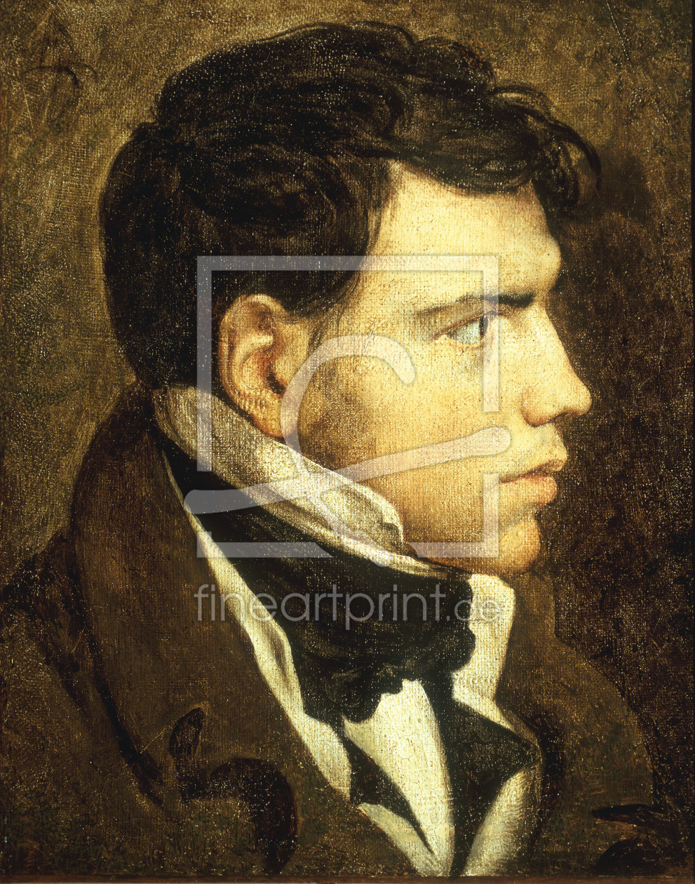 Bild-Nr.: 30001174 J.A.D.Ingres, Portrait of Young Man erstellt von Ingres, Jean-Auguste-Dominique