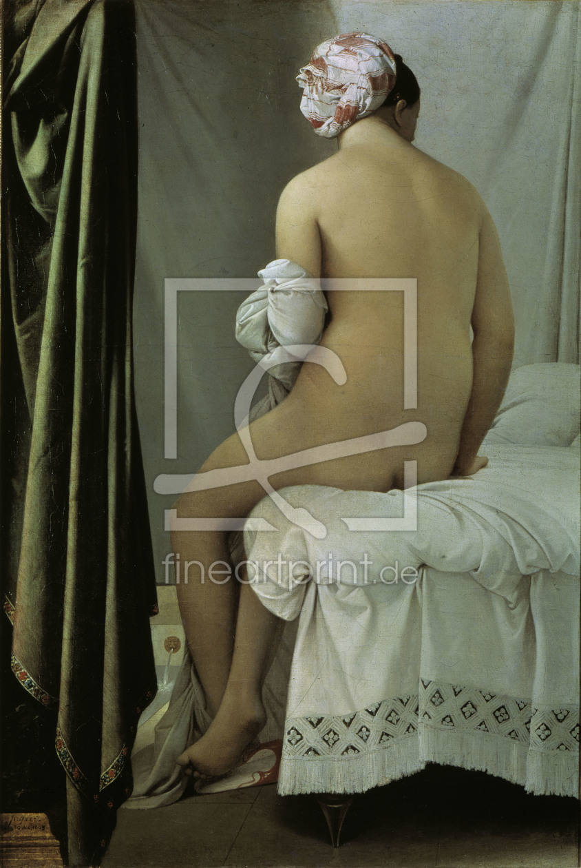 Bild-Nr.: 30001190 Ingres / The Bather / 1808 erstellt von Ingres, Jean-Auguste-Dominique