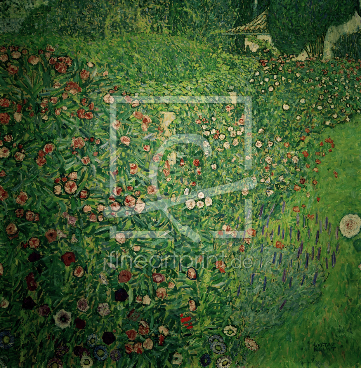 Bild-Nr.: 30001242 Gustav Klimt, Italien. Gartenlandschaft erstellt von Klimt, Gustav