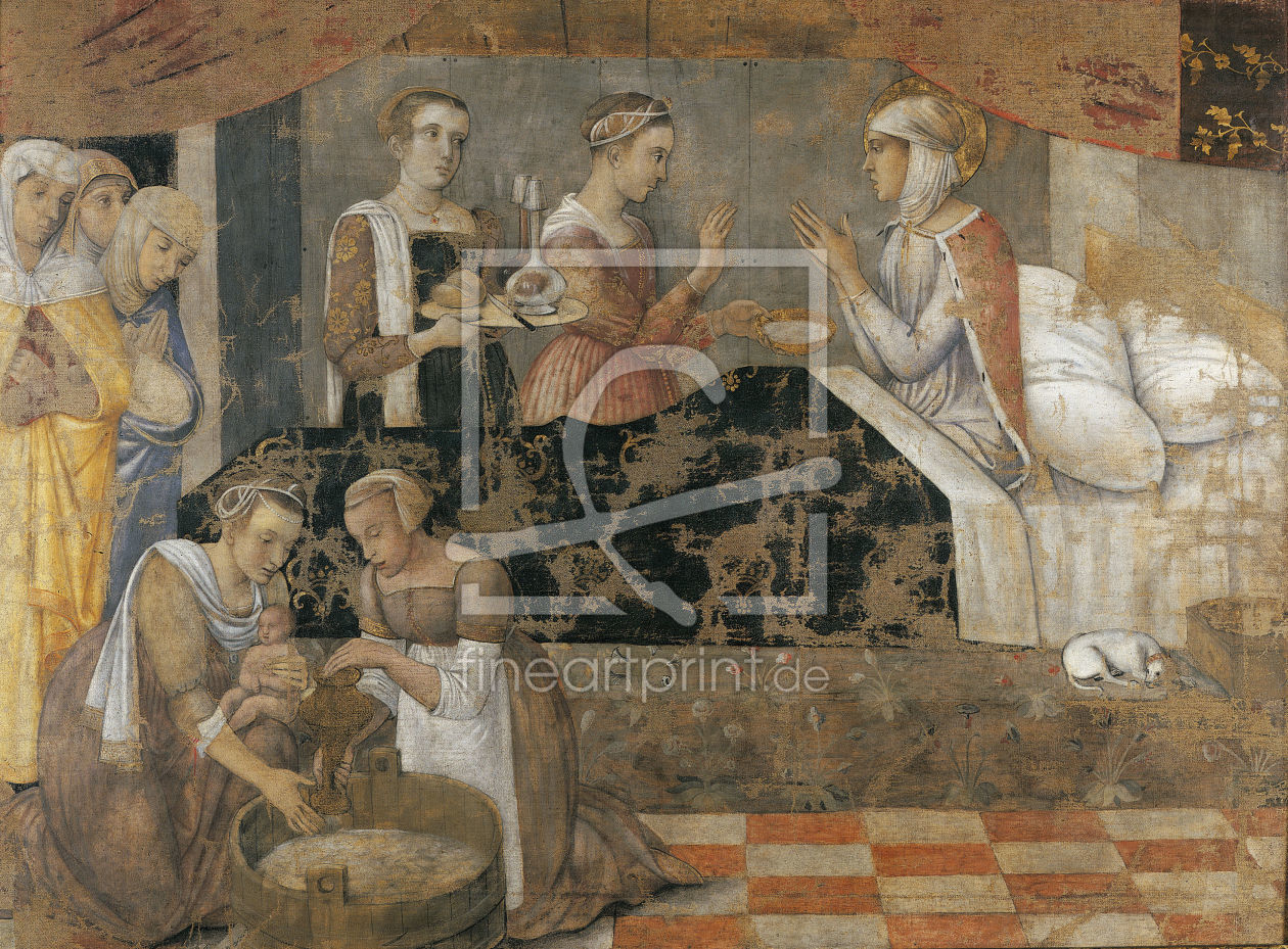 Bild-Nr.: 30001304 G.& G.Bellini / Birth of Mary / Paint. erstellt von Bellini, Giovanni