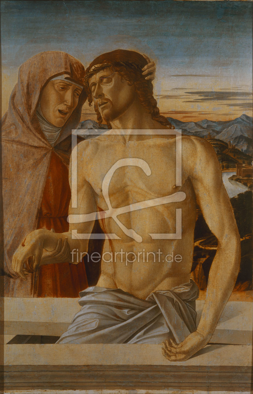 Bild-Nr.: 30001332 Bellini / Mary with the body of Christ erstellt von Bellini, Giovanni