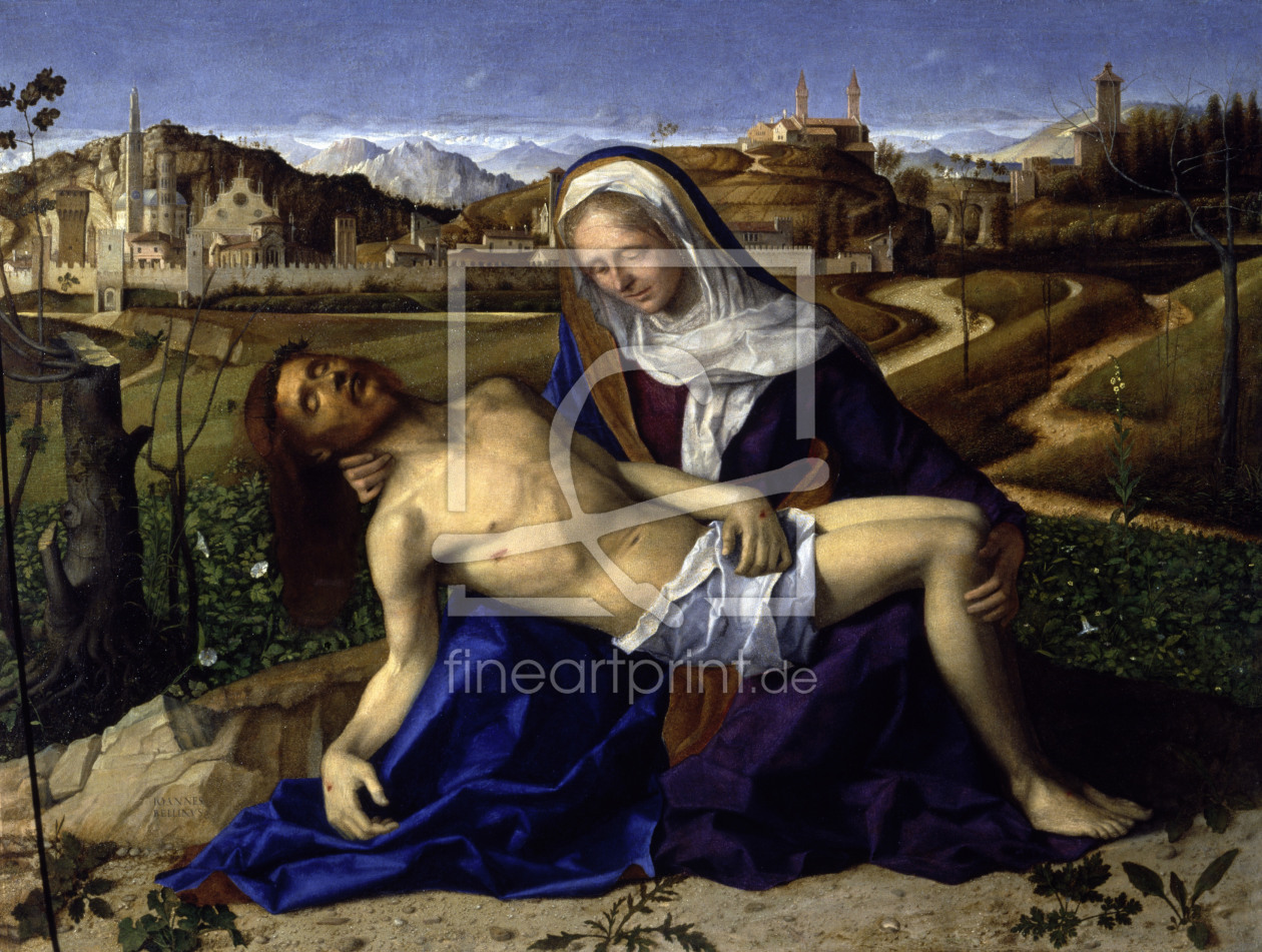Bild-Nr.: 30001334 Giovanni Bellini / Pietà / C16th erstellt von Bellini, Giovanni
