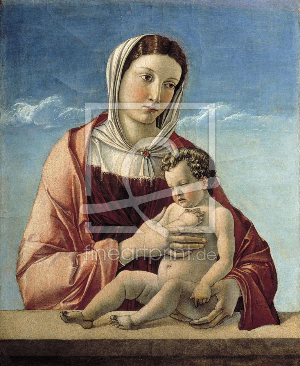 Bild-Nr.: 30001344 Giov.Bellini / Mary & Child / Ptg./ C15 erstellt von Bellini, Giovanni