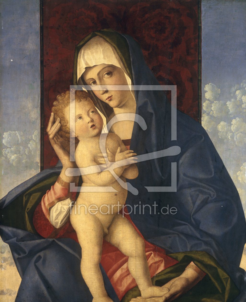Bild-Nr.: 30001358 G.Bellini, Madonna and Child. erstellt von Bellini, Giovanni