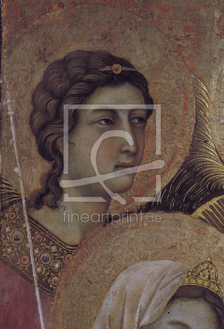 Bild-Nr.: 30001398 Duccio, Maestà, angel / 1308/11 erstellt von Duccio (di Buoninsegna)