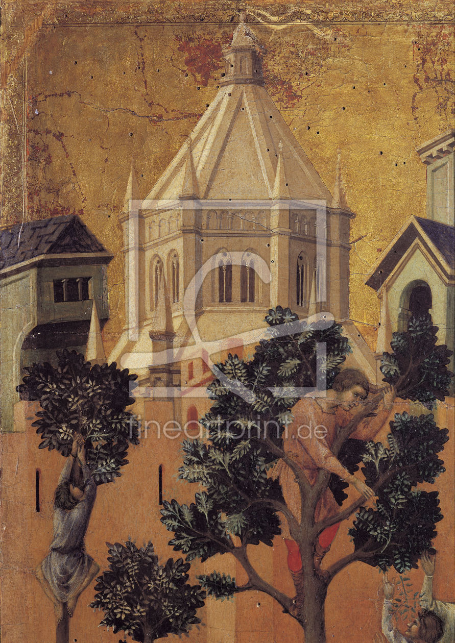 Bild-Nr.: 30001422 Duccio /Entry into Jerusalem, Detail erstellt von Duccio (di Buoninsegna)