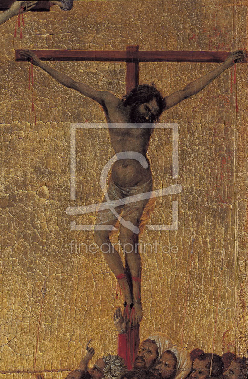 Bild-Nr.: 30001428 Duccio /Crucifixion of Christ, Thief erstellt von Duccio (di Buoninsegna)