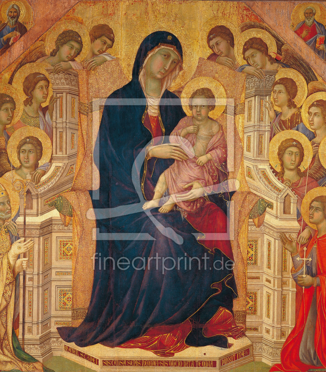 Bild-Nr.: 30001438 Duccio / Maestà, Detail / Painting Bild-Nr.: 30001438 Duccio / Maestà, Detail / Painting erstellt von Duccio (di Buoninsegna)