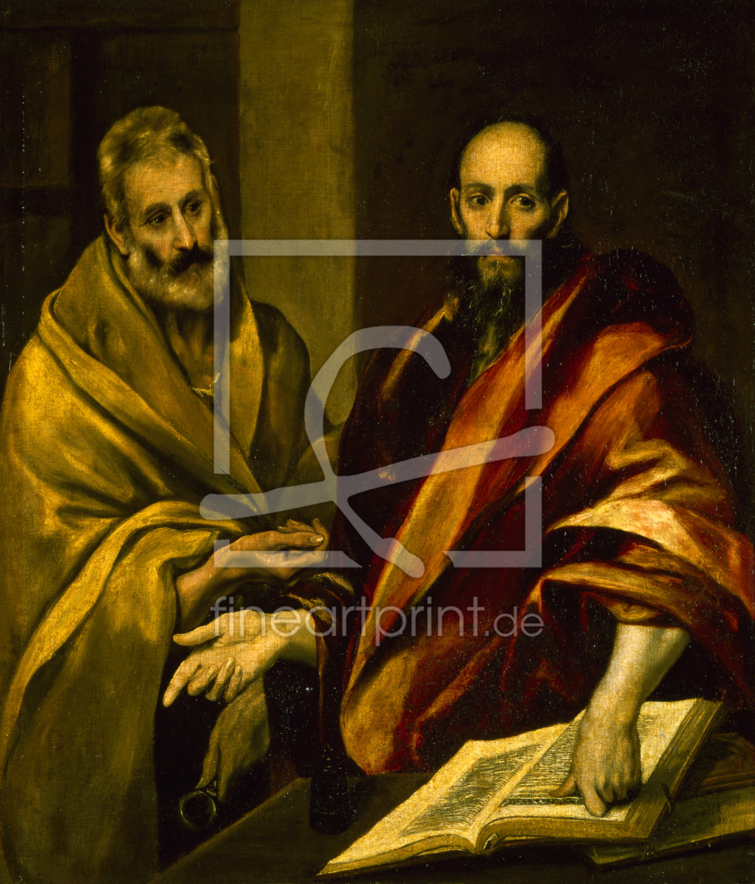 Bild-Nr.: 30001522 El Greco / Peter and Paul / c. 1590 erstellt von Greco, El (Domenikos Theotokopoulos)