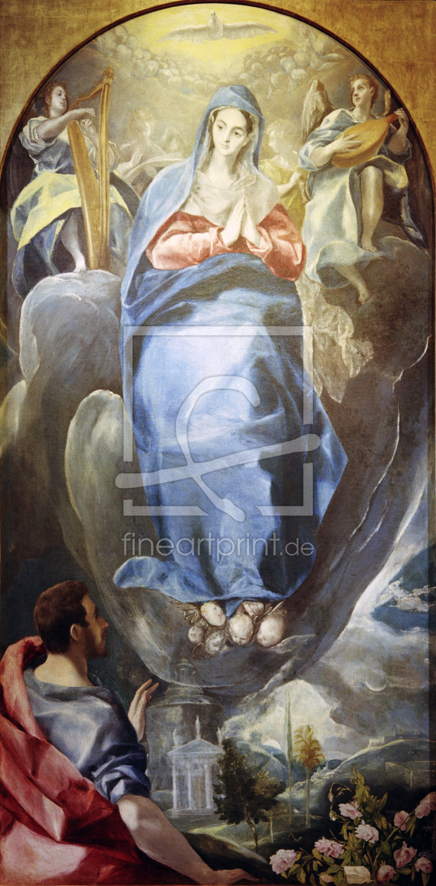 Bild-Nr.: 30001526 El Greco, Maria Immaculata erstellt von Greco, El (Domenikos Theotokopoulos)