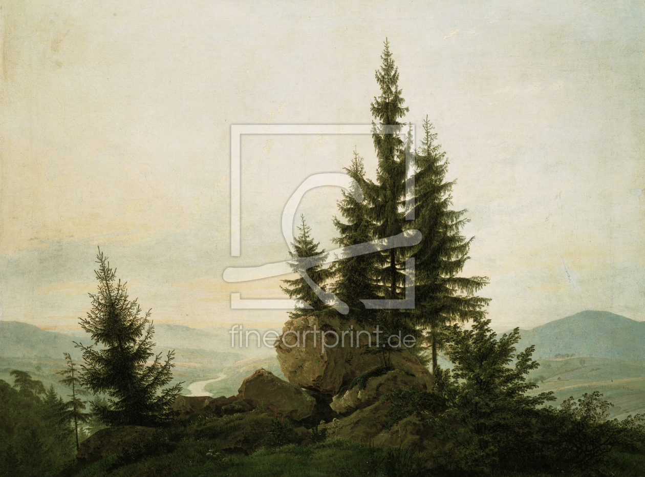 Bild-Nr.: 30001564 Friedrich/View into the Elbe valley/1807 erstellt von Friedrich, Caspar David